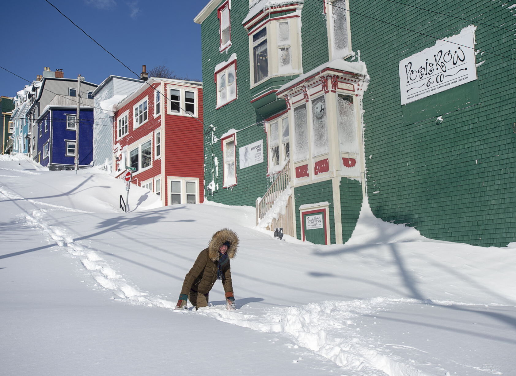 APTOPIX Canada Blizzard